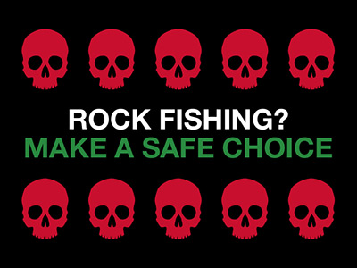Rock Fishing? Make a safe choice