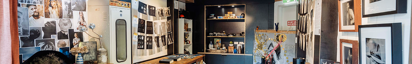 A busy artist studio