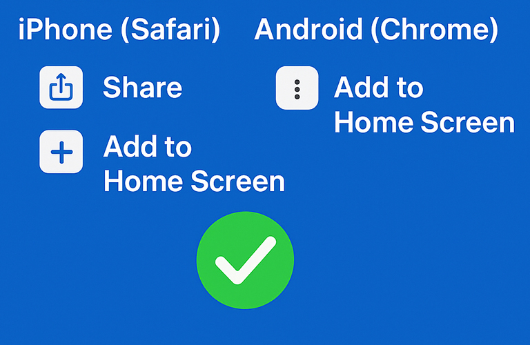How to add RandwickNow to your home screen