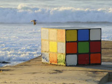 Maroubra Beach Rubiks Cube
