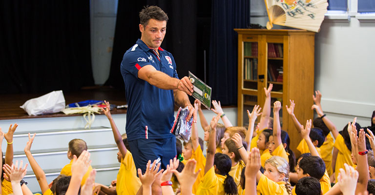 Cooper Cronk from Sydney Roosters