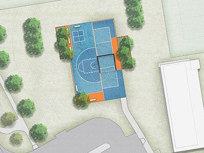 Handball courts - Heffron Park, Maroubra