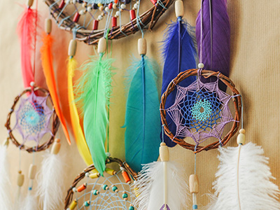 Kids' Winter School Holiday Event: Woven Dream Catchers (for school years K-6)