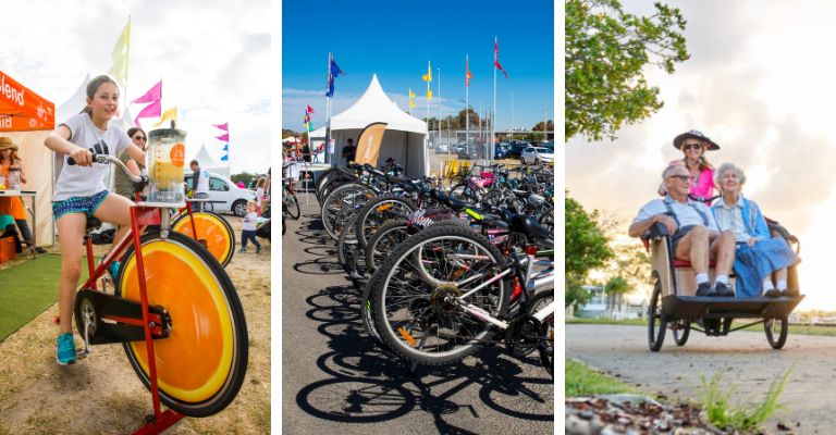There will be all things sustainable transport at the Transport Hub at the Eco Living Festival.