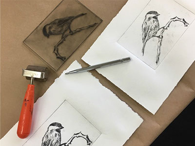 Youth School Holiday Event:  Easy Etching - Printmaking Workshop (for ages 12-18 years)