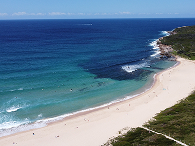 South Maroubra Beach was one of many swimming spots upgraded to a 'Very Good' rating.