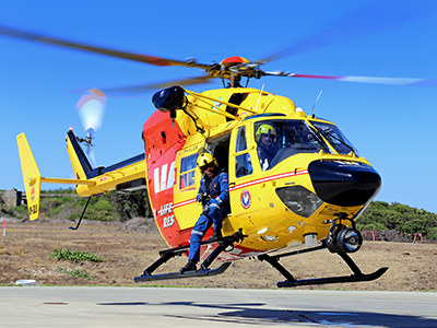 Westpac helicopter