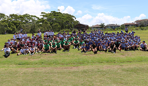 School kids train with Souths Cares