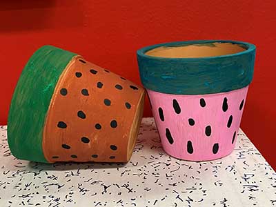 [Sold Out] Kids' Spring School Holiday Event: Paint-a-Pot Strawberry Planters (for school years K-6)