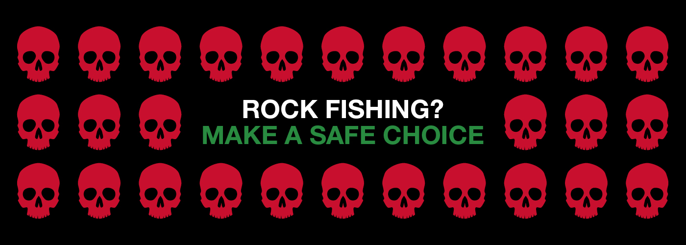 Rock fishing? Make a safe choice