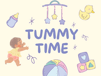 Tummy Time: Baby Milestones