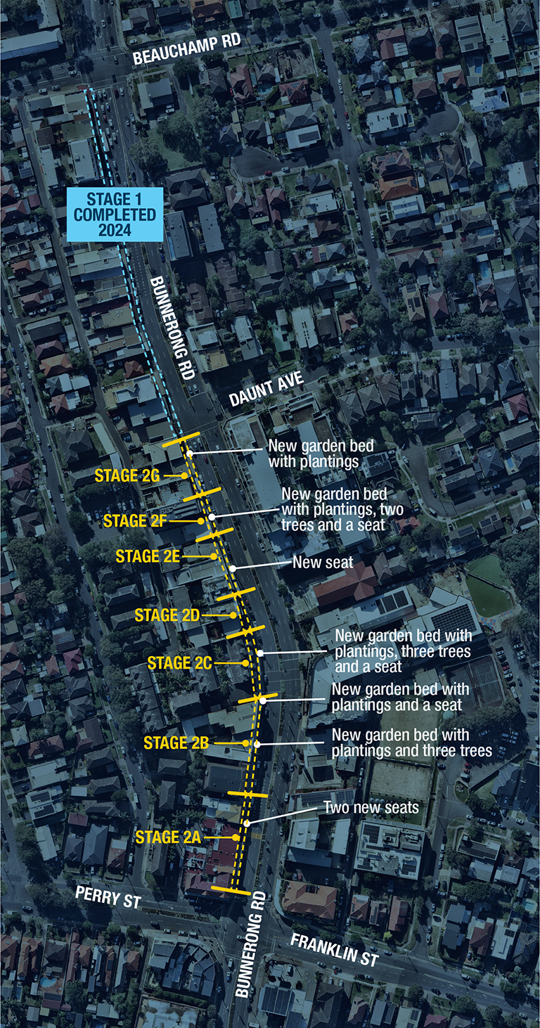 Matraville Town Centre streetscape upgrade