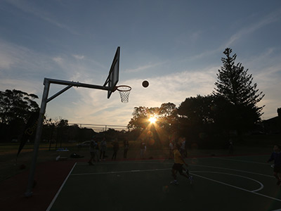 Coral Sea Park basketball courts