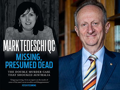 Author Talk: Mark Tedeschi KC presents Missing, Presumed Dead