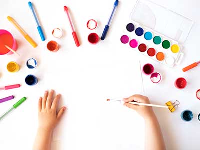 Kids' Autumn School Holiday Event:  Paint-a-Book! (for school years 3-6)