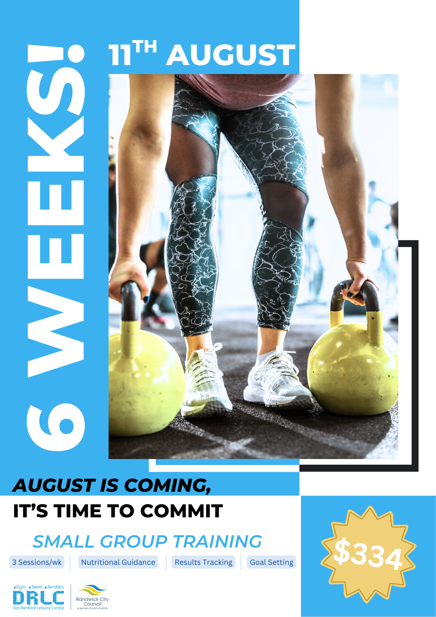 6 week challenge Aug 11th