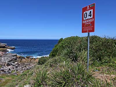 Rock fishing 'shock' signs - Little Bay