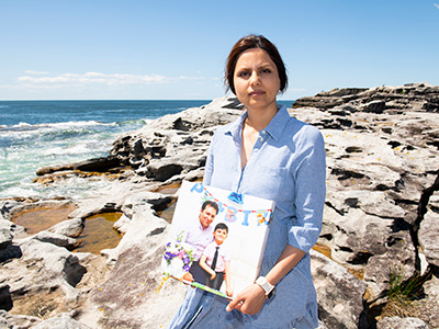 Hasti Masoumi at Little Bay