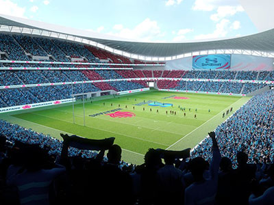 Artist impression of Sydney Football Stadium proposal. Source: Infrastructure NSW