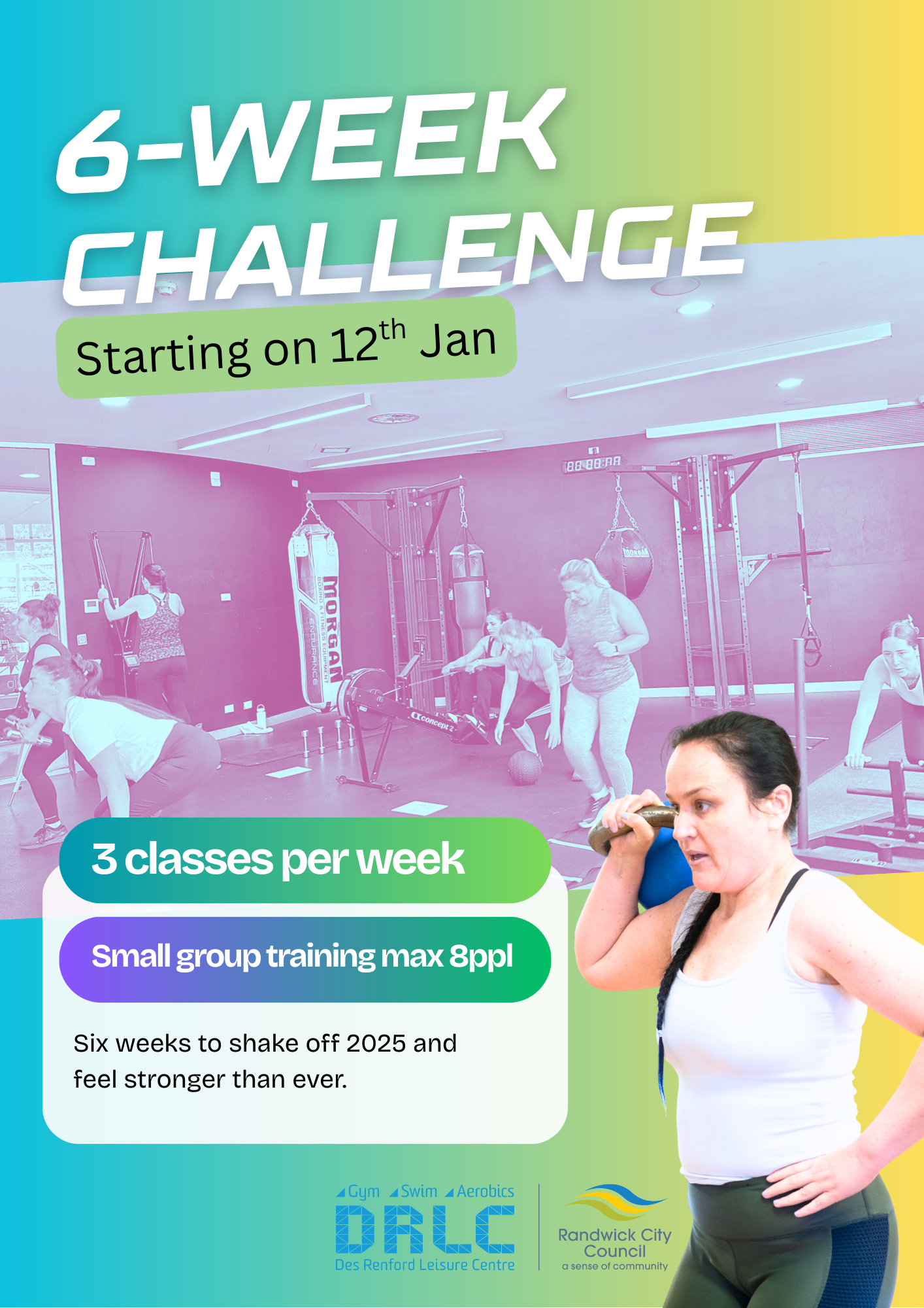 6 week challenge Jan 12th