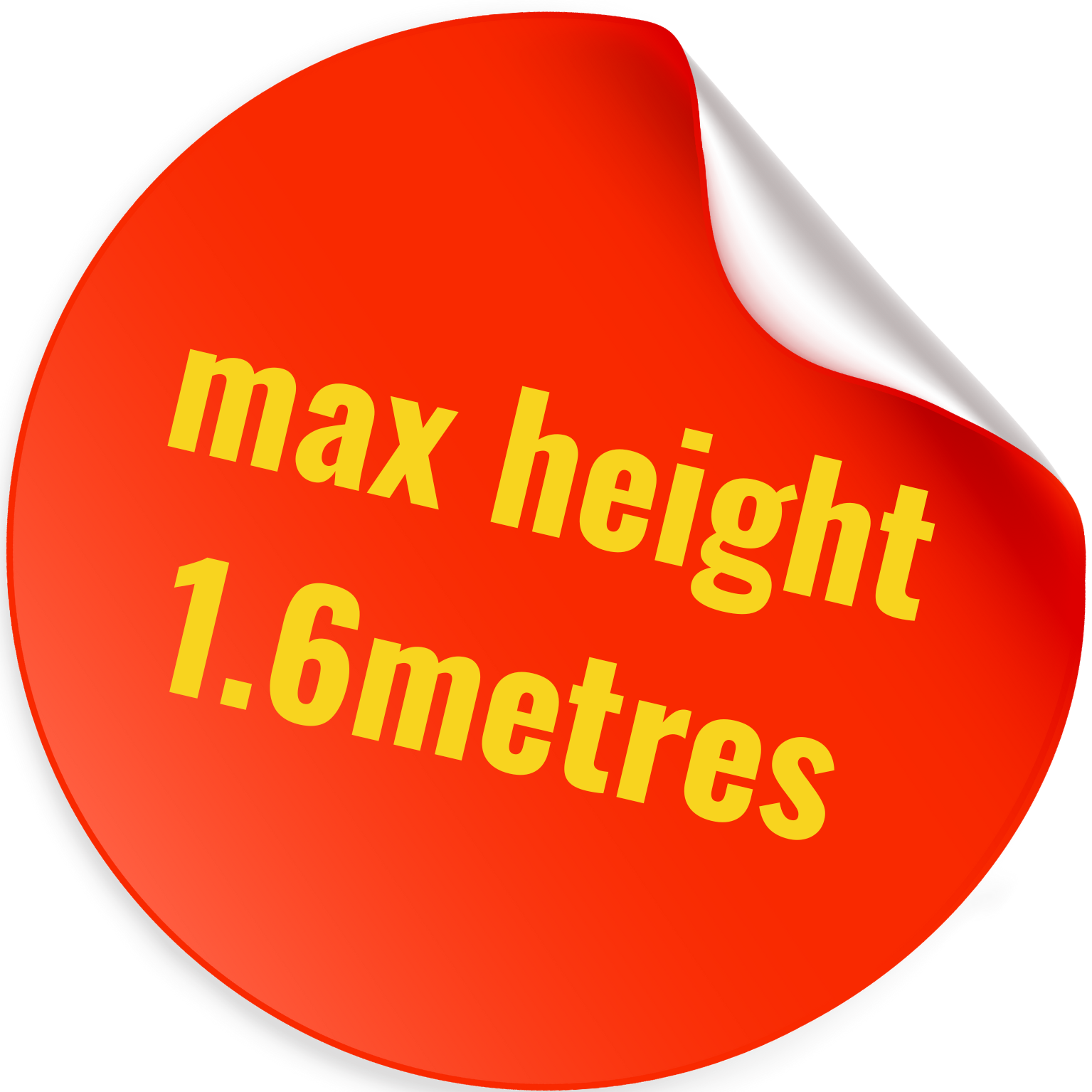 height inflatable kids