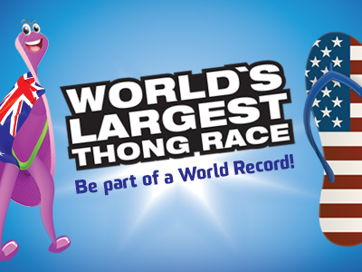 World Record Thong Race