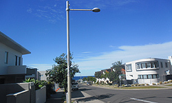 Example of Council owned street light in Little Bay
