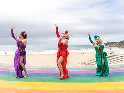 Drag Queens at the Coogee Rainbow