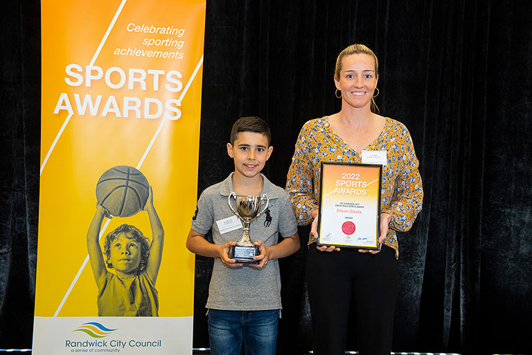 2022 Randwick City Junior Male Sports Award - Ethan Costa