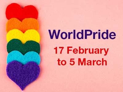 Hearts and Worldpride dates