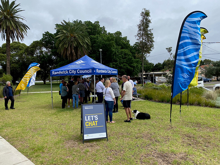 Picture taken at Let's Chat Kensington and Kingsford 7 March 2022